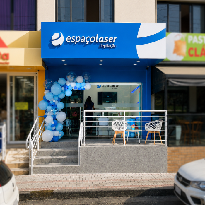 Fachada da unidade Espaçolaser Alphaville